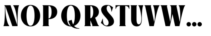 Rynola Extra Bold Font UPPERCASE