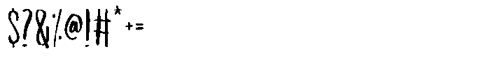 Ryosam Font OTHER CHARS