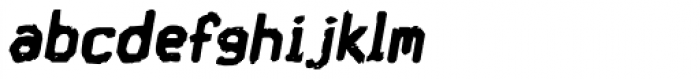 Rysse Bold Italic Font LOWERCASE