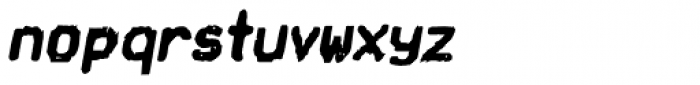 Rysse Bold Italic Font LOWERCASE