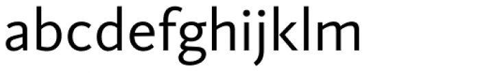 RyuGothic Regular Font LOWERCASE