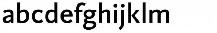 RyuGothic Semi Bold Font LOWERCASE