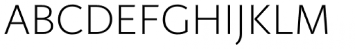 RyuGothic Ultra Light Font UPPERCASE