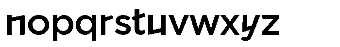 Ryyyki Medium Font LOWERCASE