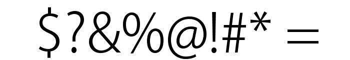 RyoGothicPlusN-Light Font OTHER CHARS