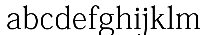 RyoTextPlusN-Light Font LOWERCASE