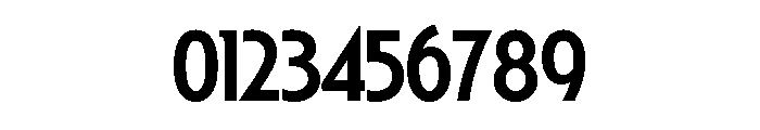 Ryder Gothic Medium Font OTHER CHARS
