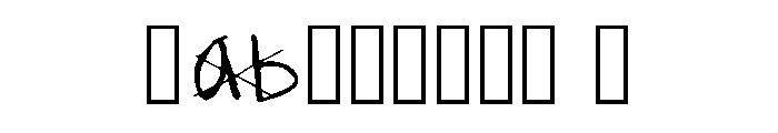 Rzknertfont Regular Font OTHER CHARS