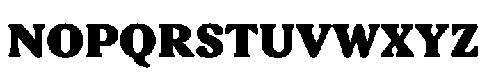Rza Black Font UPPERCASE
