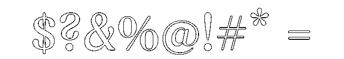 Rza Light C12a9770 Font OTHER CHARS