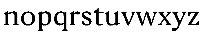 Rza Light Font LOWERCASE