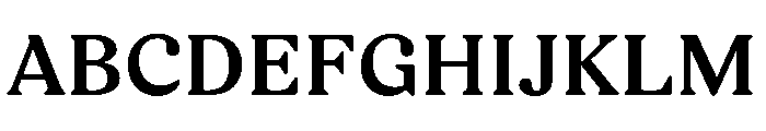 Rza Medium Font UPPERCASE