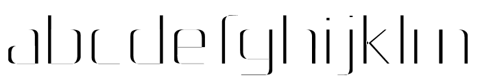S-PHANITH FONTER ZOUL Font LOWERCASE