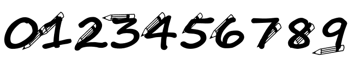 S-Phanith14 KH PENCIL Font OTHER CHARS