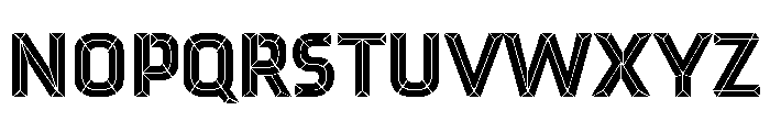 Sadak Green Font UPPERCASE