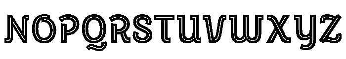 Sadak Heavy Font UPPERCASE