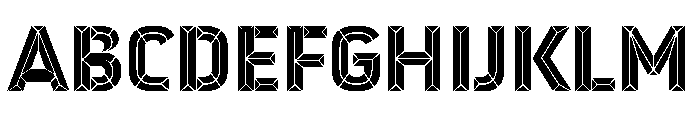 Sadak Mono Font UPPERCASE