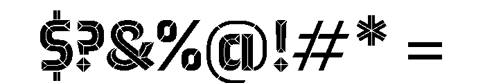 Sadak Red Font OTHER CHARS