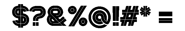 Sadak Regular Font OTHER CHARS