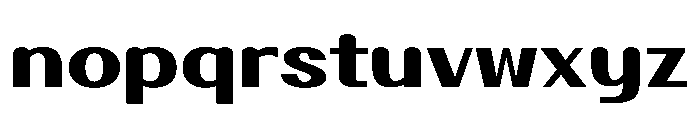 Saenggeo Jincheon Medium Font LOWERCASE