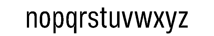 Salford Sans Variable Light Font LOWERCASE