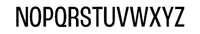 Salford Sans Variable Regular Font UPPERCASE