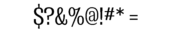 Salford Sans Variable Semibold Font OTHER CHARS