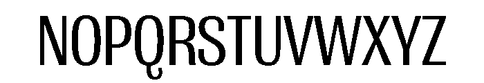 Salford Sans Variable Semibold Font UPPERCASE