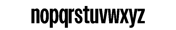 Salo Variable Bold Font LOWERCASE