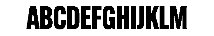 Salo Variable Extra Bold Font UPPERCASE
