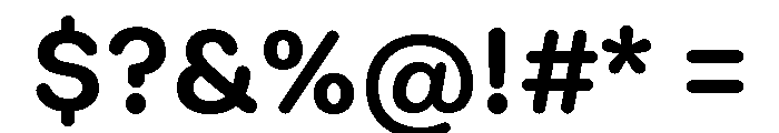 Sama Devanagari Bold Font OTHER CHARS