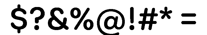 Sama Devanagari SemiBold Font OTHER CHARS