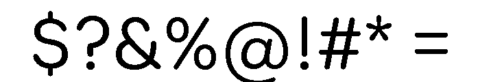 Sama Latin Book Font OTHER CHARS