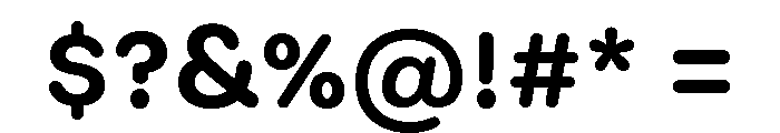 Sama Malayalam Bold Font OTHER CHARS