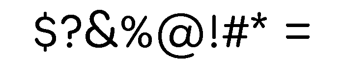 Sama Malayalam Book Font OTHER CHARS