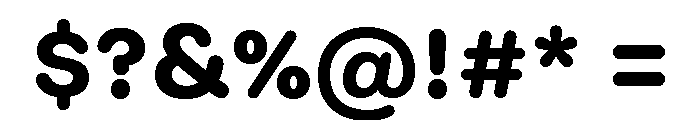 Sama Malayalam ExtraBold Font OTHER CHARS