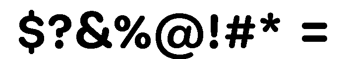 Sama Tamil Bold Font OTHER CHARS