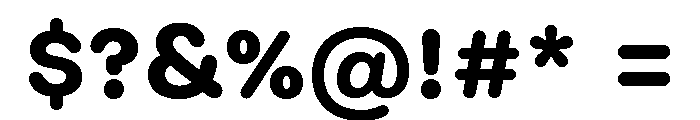 Sama Tamil ExtraBold Font OTHER CHARS