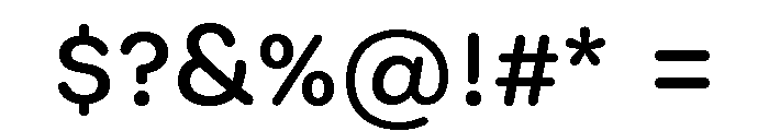 Sama Tamil Medium Font OTHER CHARS