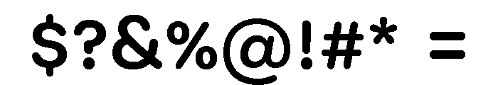 Sama Tamil SemiBold Font OTHER CHARS