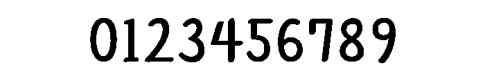 Sangju Dajungdagam Regular Font OTHER CHARS