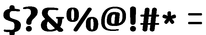Sangju Gotgam Regular Font OTHER CHARS