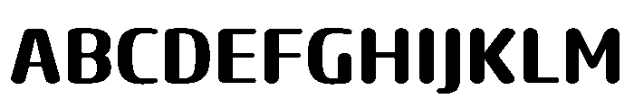 Sangju Gotgam Regular Font UPPERCASE