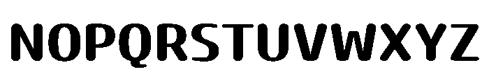 Sangju Gotgam Regular Font UPPERCASE