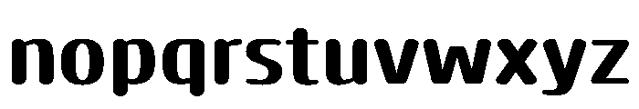 Sangju Gotgam Regular Font LOWERCASE