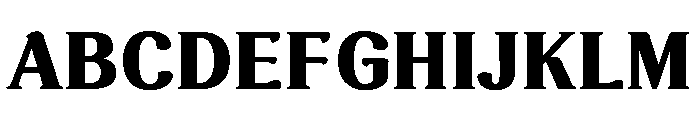 Sangju Gyeongcheon Island Regular Font UPPERCASE