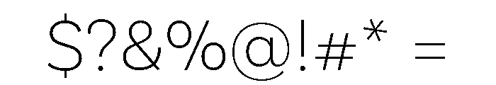 Sarvatrik Latin Variable Extra Light Font OTHER CHARS