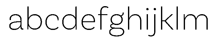 Sarvatrik Latin Variable Extra Light FONT
