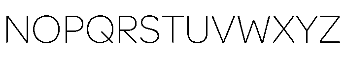 Sarvatrik Latin Variable Light Font UPPERCASE
