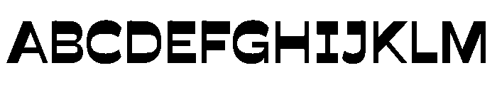 Savate Bold Font UPPERCASE